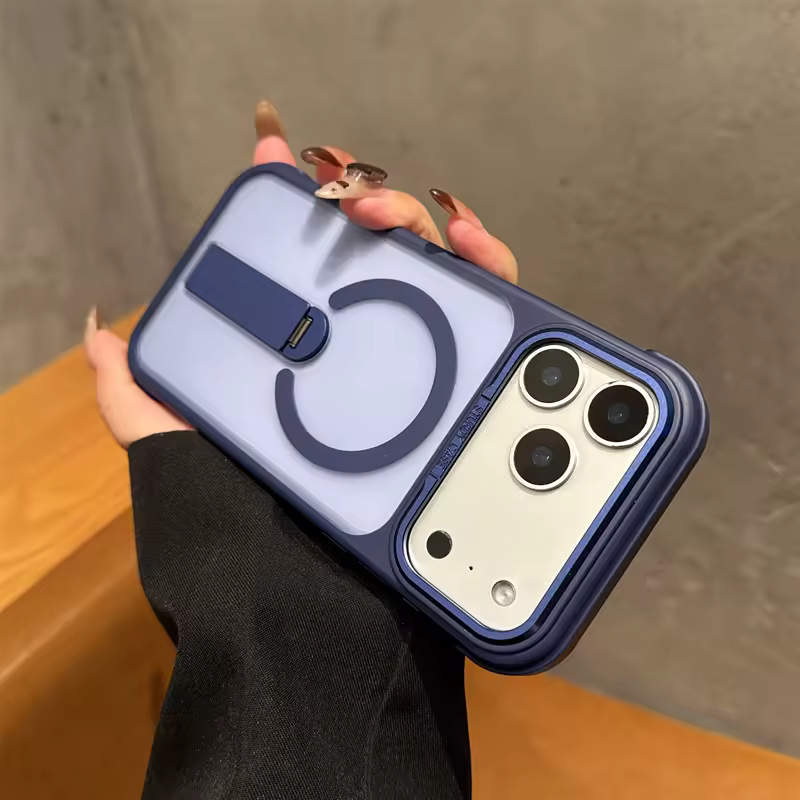 iPhone 11 Pro Max (Dark Blue) F1 Sturdy Stand MagSafe Case