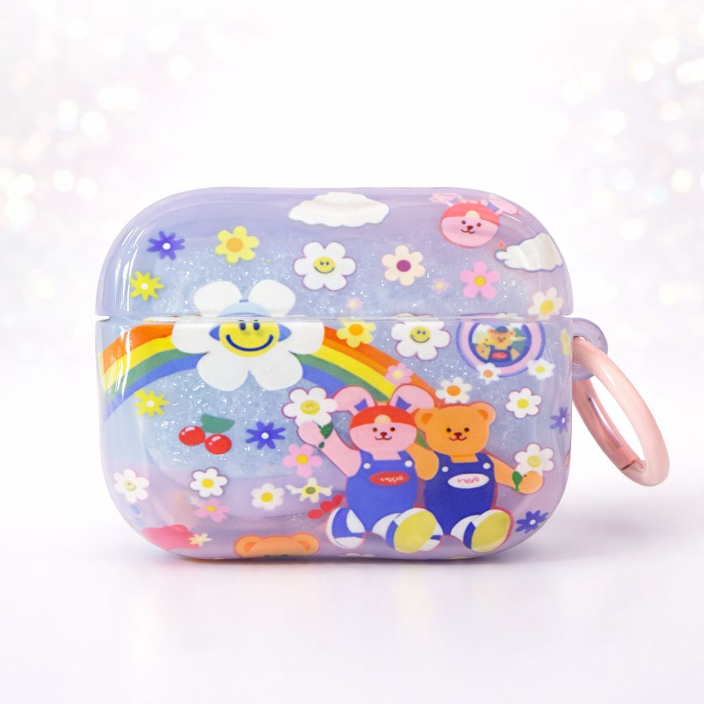 AirPods Pro 3rd Gen Fiber Print Cartoon Case | #3