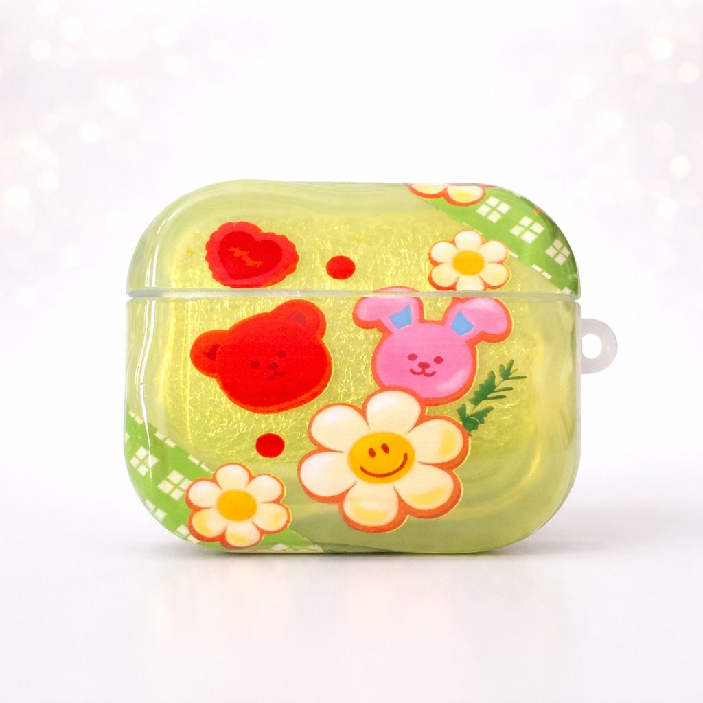 AirPods Pro 2nd Gen Fiber Print Cartoon Case | #2