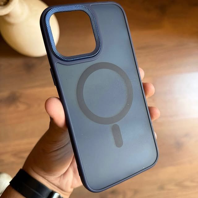 Samsung S26 Plus Matte Skin Magsafe Case Dark Blue