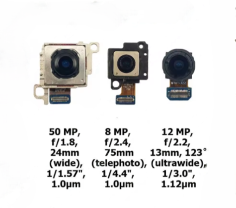 SAMSUNG S20 FE BACK CAMERA MODULE (WIDE ANGLE/TELEPHOTO/ULTRA WIDE)