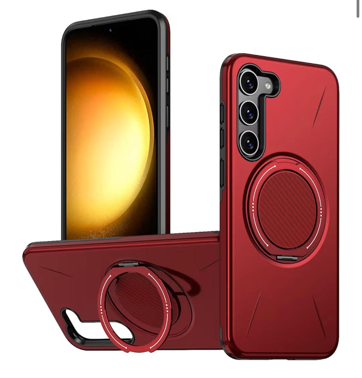 Samsung S26 Shell Pad Case Red