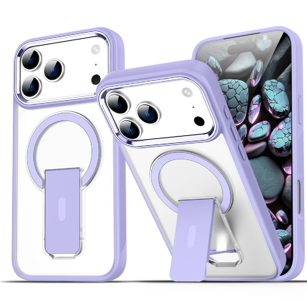 Samsung S26 Plus Space Bracket Kickstand Magsafe Case | Purple