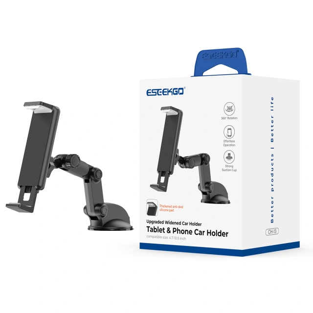 ESEEKGO CH-13 Tablet & Phone Car Holder