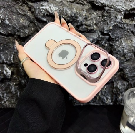 iPhone 17 Air Double Kick Stand Case  pink