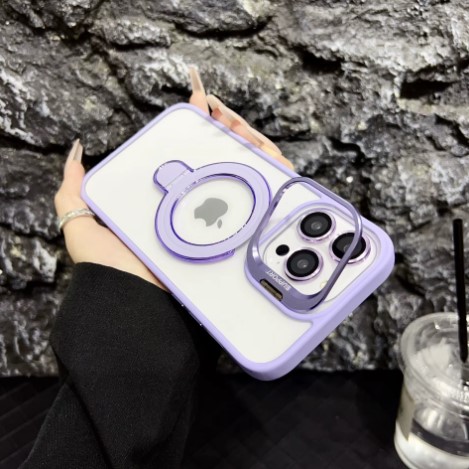 iPhone 17 Pro Max/18 Pro Max Double Kick Stand Case Light Purple