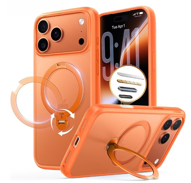 iPhone 17 Pro Max/18 Pro Max Competition Matte Magnetic Case | Orange