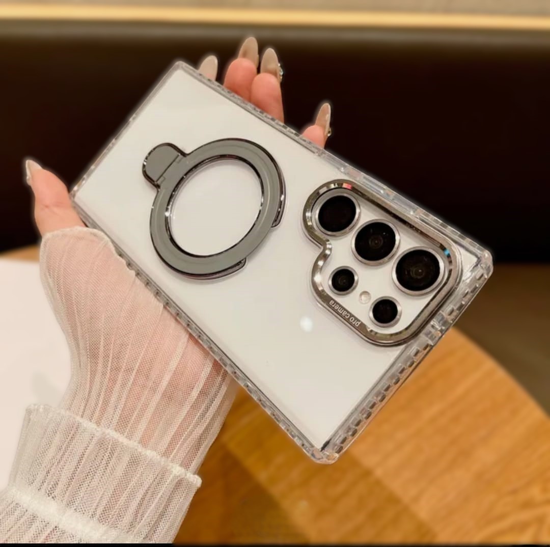 iPhone 17 Diancai Magnetic Bracket Case | Gray