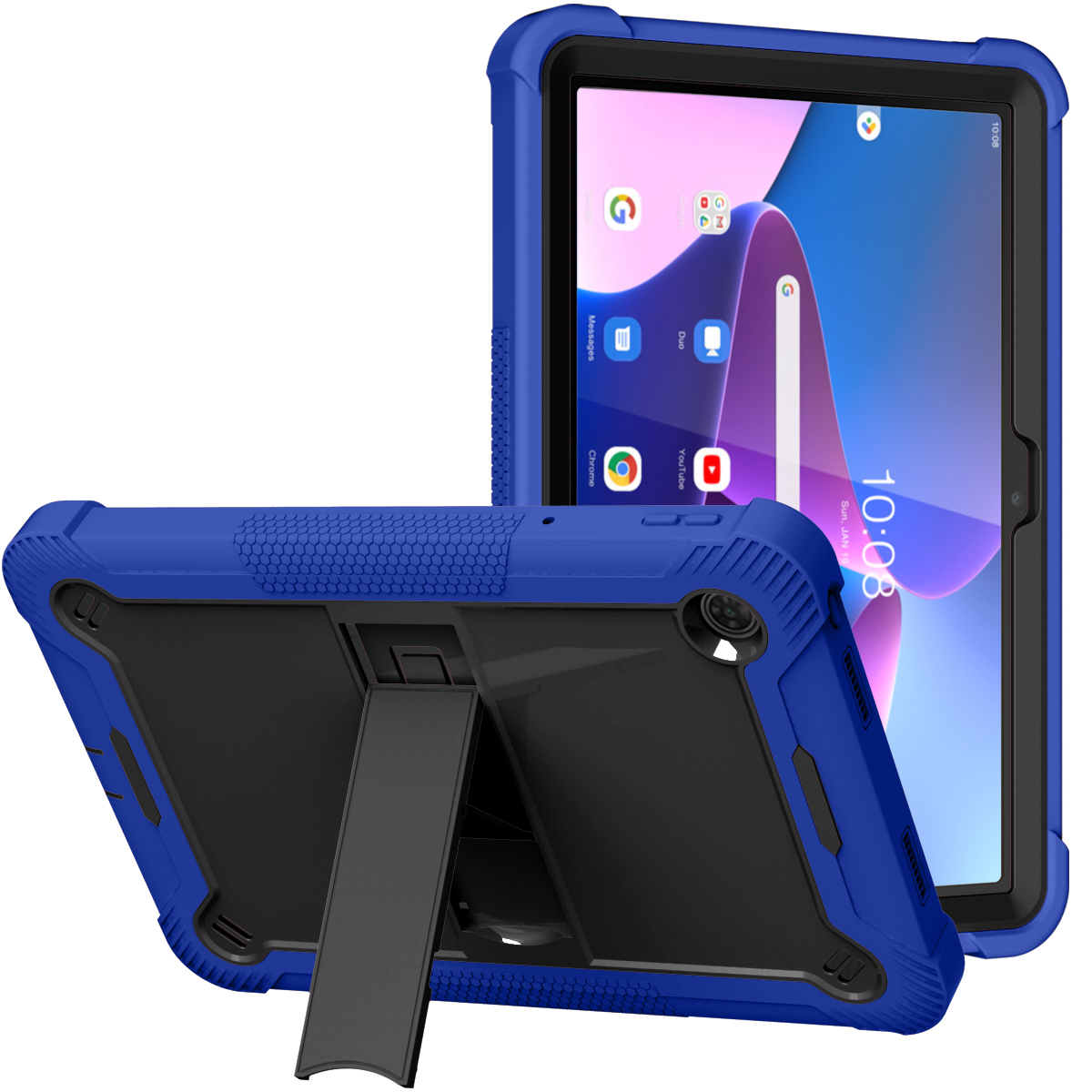 iPad Air 11" (2024) Tongjie A Kickstand Case | Blue-Black