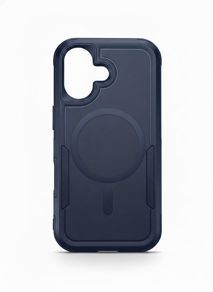 iPhone 17 Sail Shockproof Magsafe Case (With Retail Box) | Blue