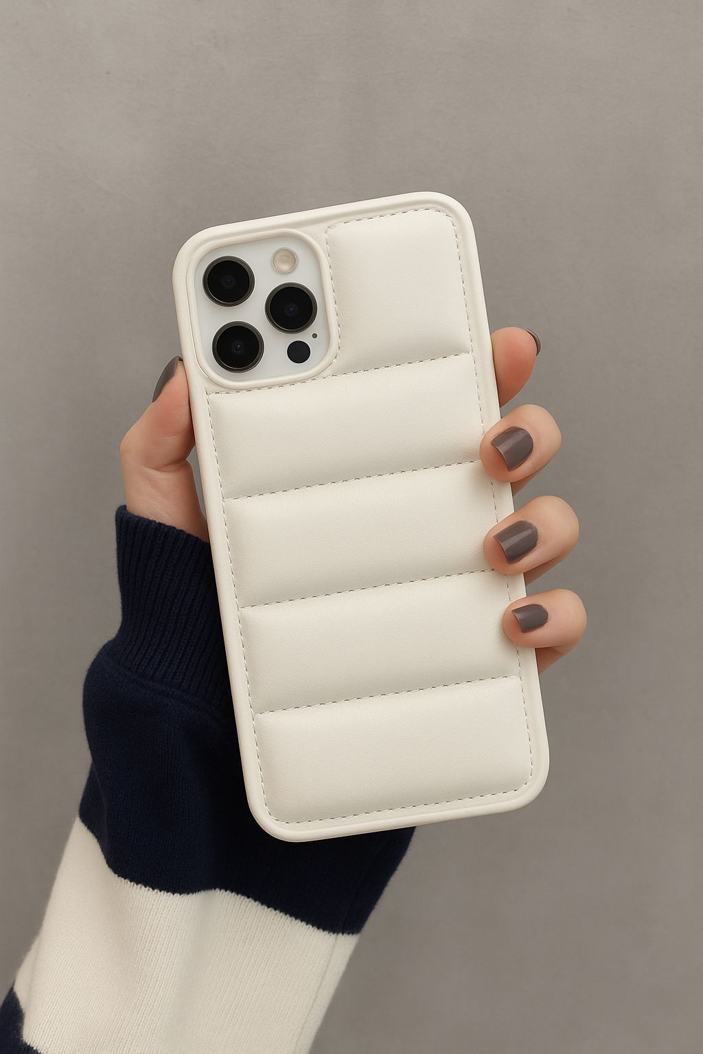 iPhone 14 Pro Max Puffed Case (With Retail Box) | White