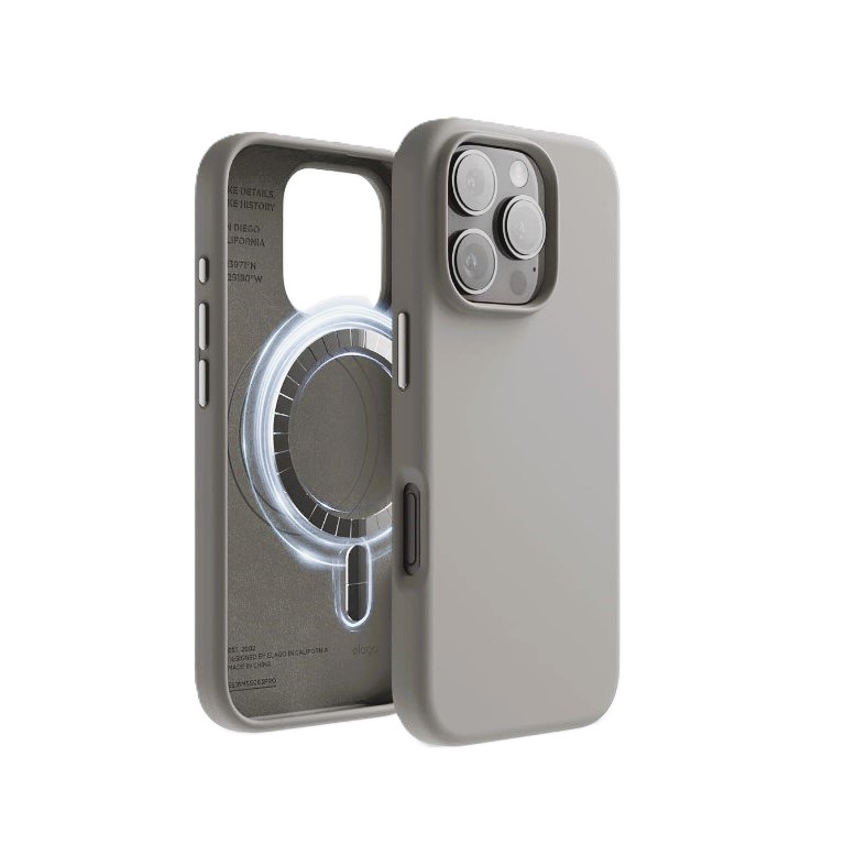 iPhone 17 Air Silicone Case With Magsafe  | Gray