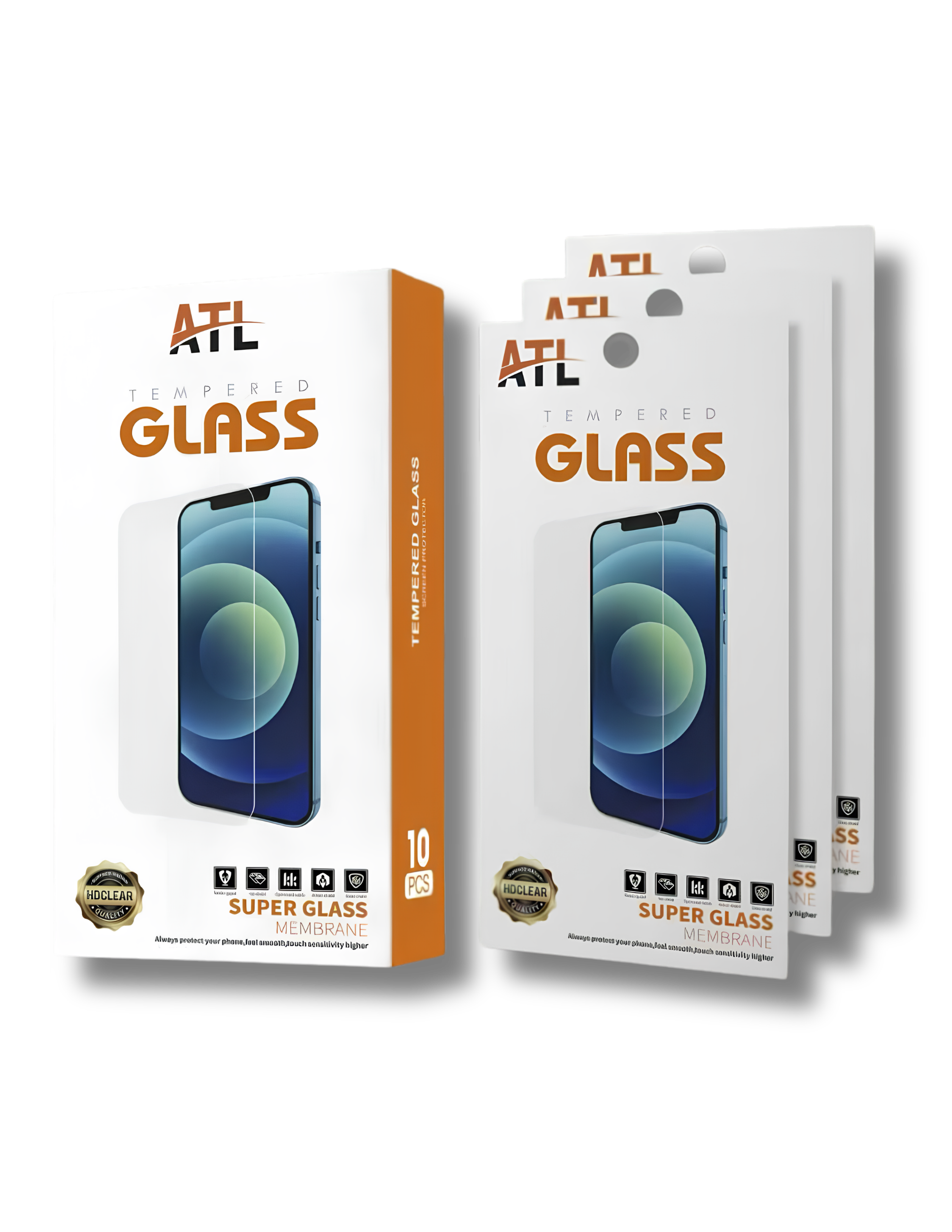 iPhone 17 Air ATL Clear Tempered Glass 0.33Mm 2.5D (Premium Quality)