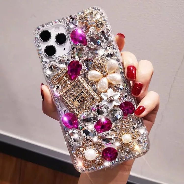 iPhone 17 Air N5 Diamond Case  | Hot Pink (With Retail Packing)