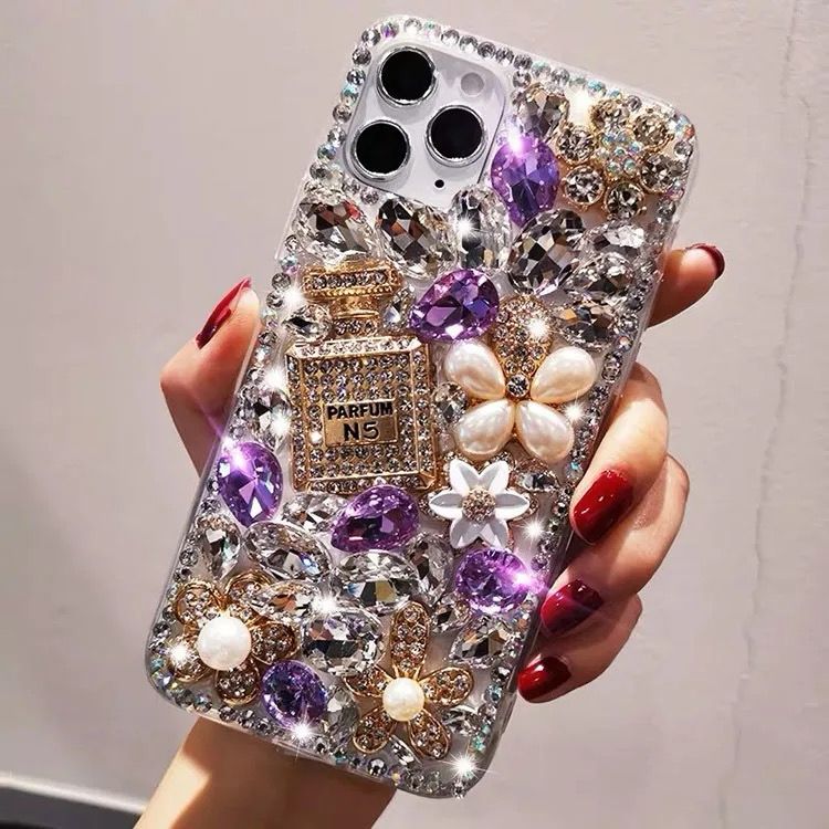 iPhone 17 Air N5 Diamond Case  | Purple (With Retail Packing)