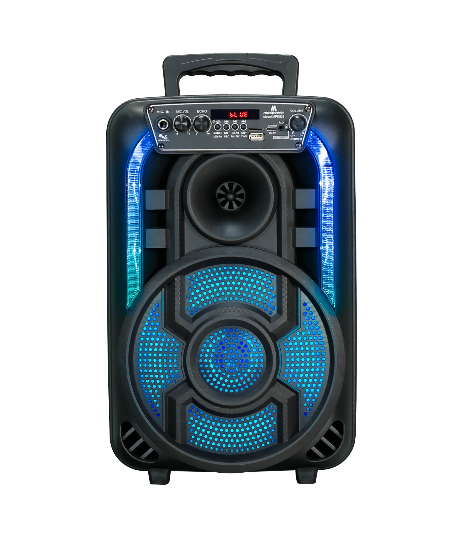 MAX POWER MPD823 GLOW 8 BLUETOOTH SPEAKER
