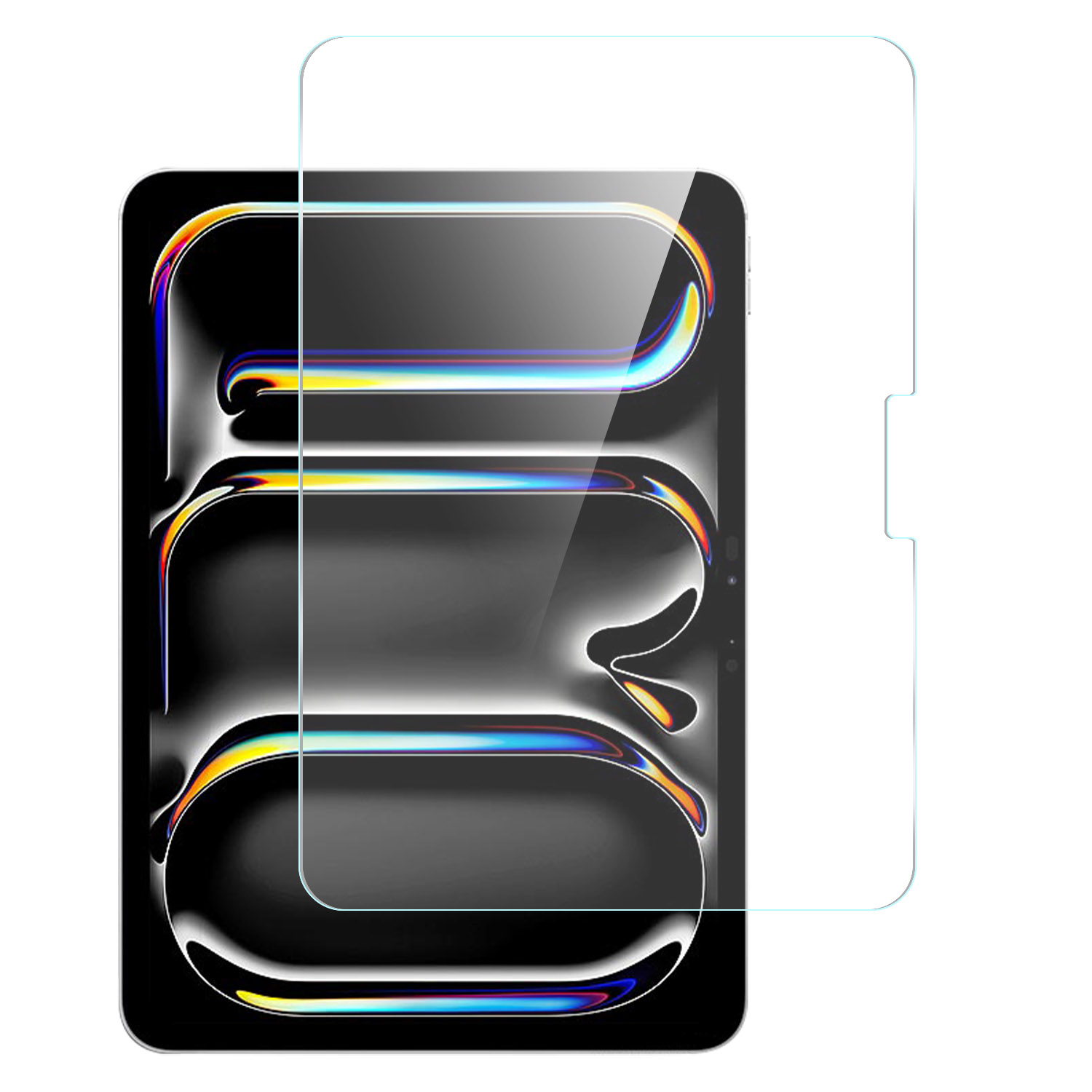  Apple iPad Air 13 (M3) 2025 / Air 13inch 2024 Tablet HQ AB Glue Tempered Glass .33mm Thick