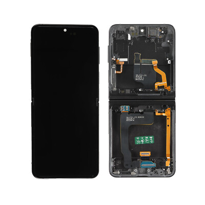 SAMSUNG Z FLIP 3 5G INNER LCD WITH FRAME (OLED QUALITY) BLACK