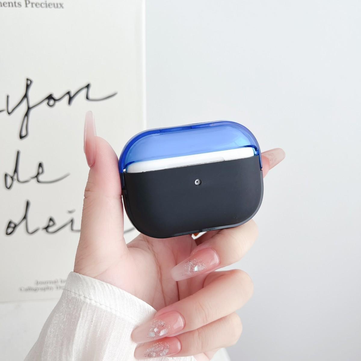 AirPods 4th Gen Yueguang Baohe Matte Airpod Case Blue-Black