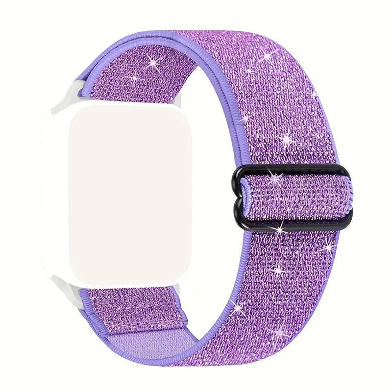 Apple Watch Size 38/40/41 (Purple) Glitter Nylon Watch Band
