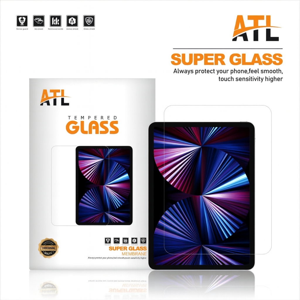 Samsung Tab A9 Plus Atl Clear Tempered Glass 9H Premium Quality