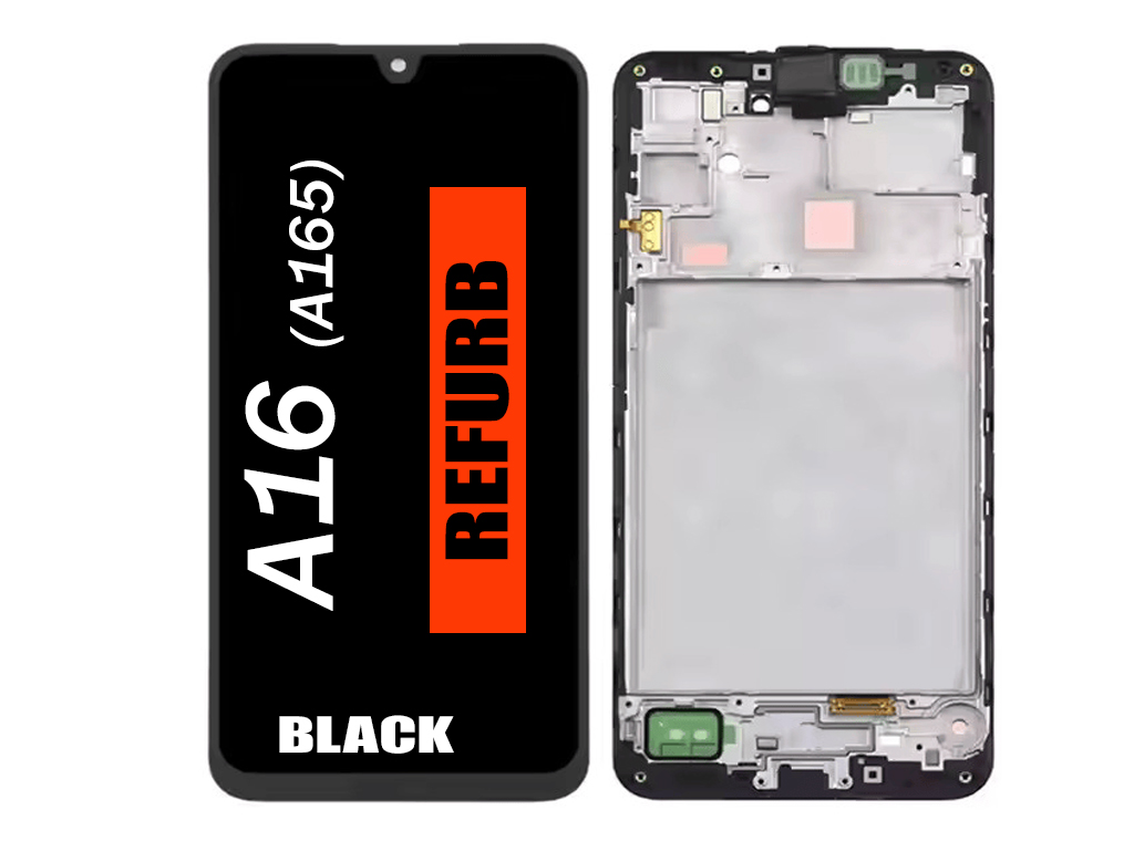 SAMSUNG A16 4G (A165 /2024) LCD WITH FRAME  (REFURBISHED)
