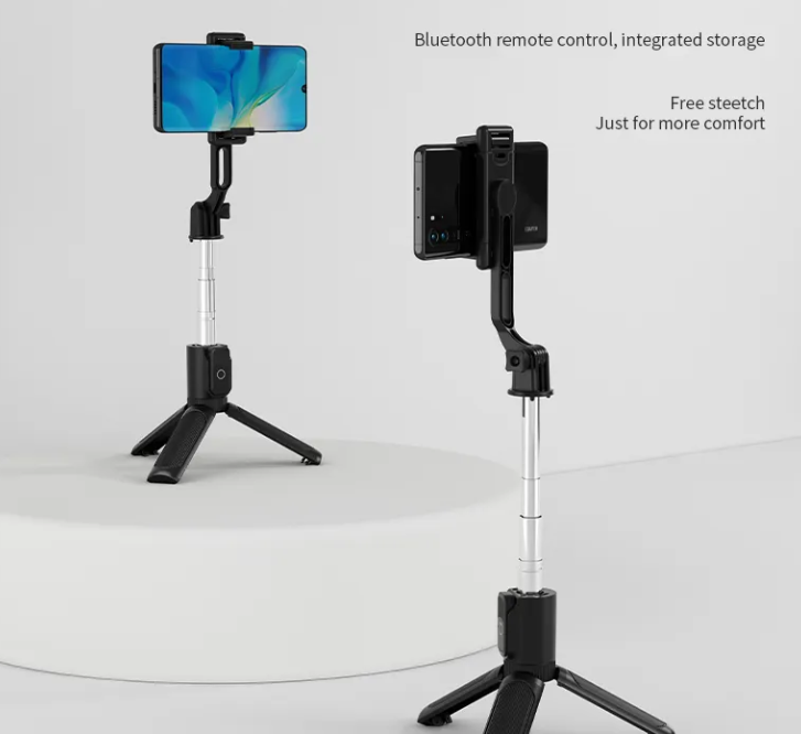 QQE Selfie Stick With Bluetooth Remote 