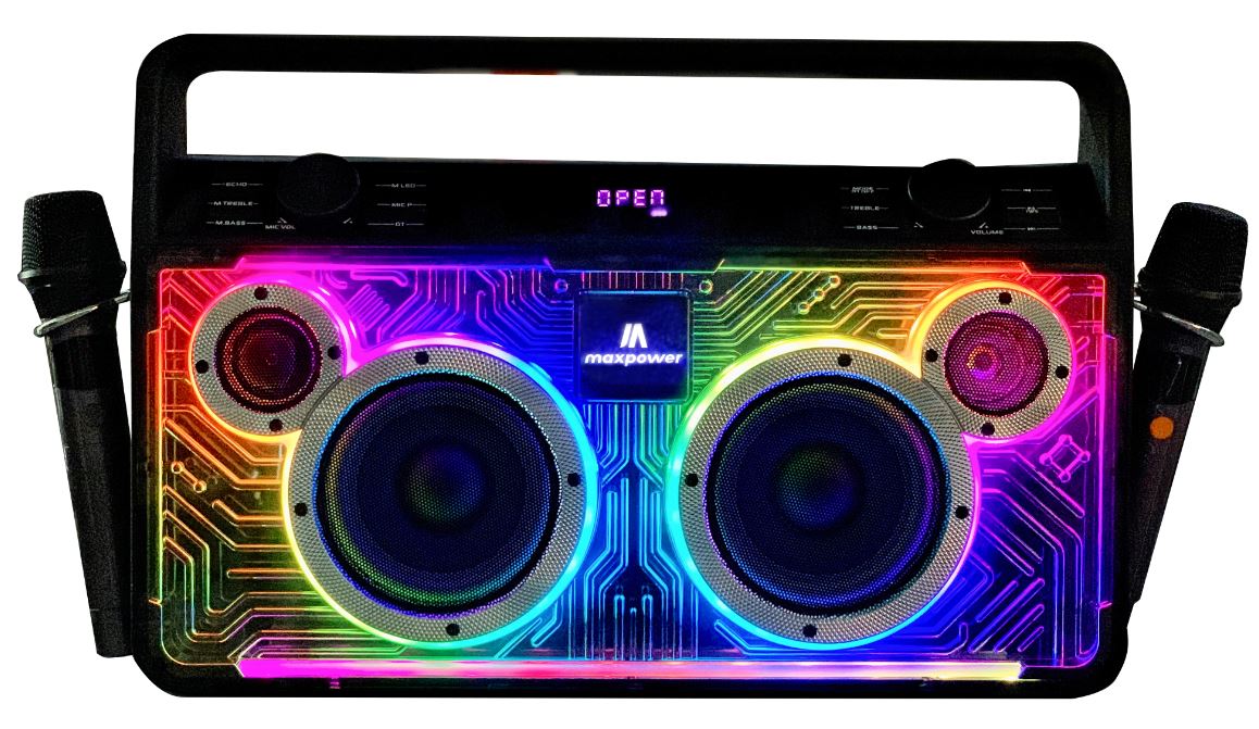 MAX POWER MPD523 RETRO BOOM BLUETOOTH SPEAKER