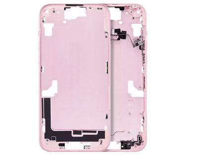 IPHONE 15 MID FRAME WITH POWER & VOLUME BUTTON PINK