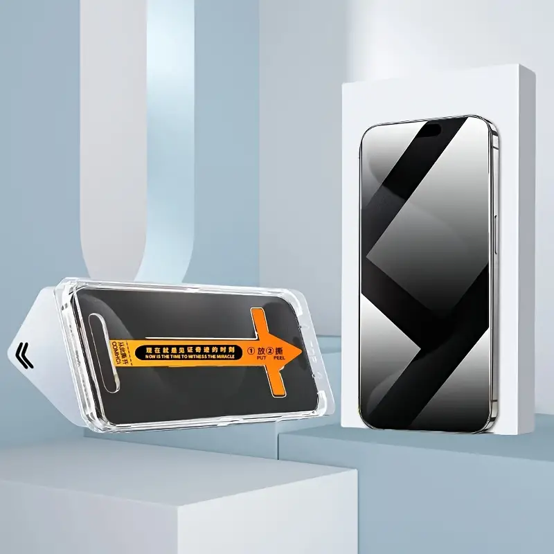 IPHONE 14 PRO PRIVACY AUTOMATIC ALIGNMENT TEMPARED GLASS