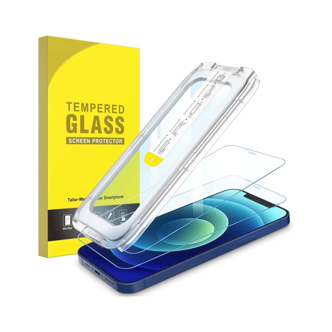 IPHONE 14 PLUS CLEAR AUTOMATIC ALIGNMENT TEMPARED GLASS