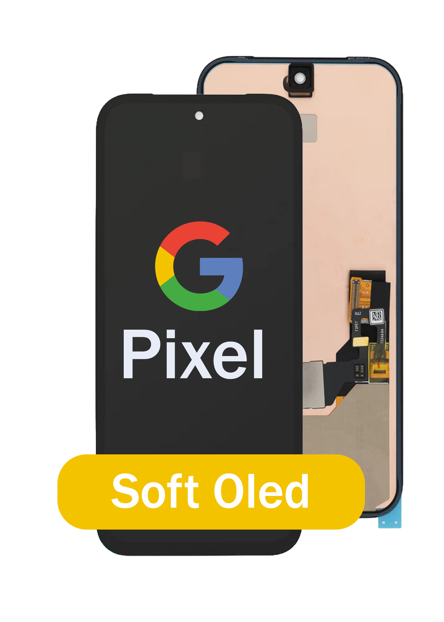 Google Pixel 8A LCD Without Frame Black Premium Quality