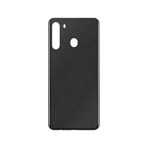 SAMSUNG A21 BACK DOOR BLACK (NO-LOGO)