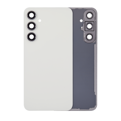 SAMSUNG S23 FE  BACK DOOR WITH CAMERA LENS WHITE (NO LOGO)