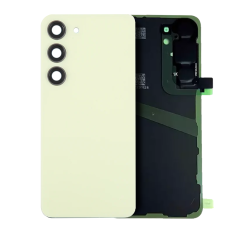 SAMSUNG S24 BACK DOOR WITH CAMERA LENS YELLOW (NO LOGO)