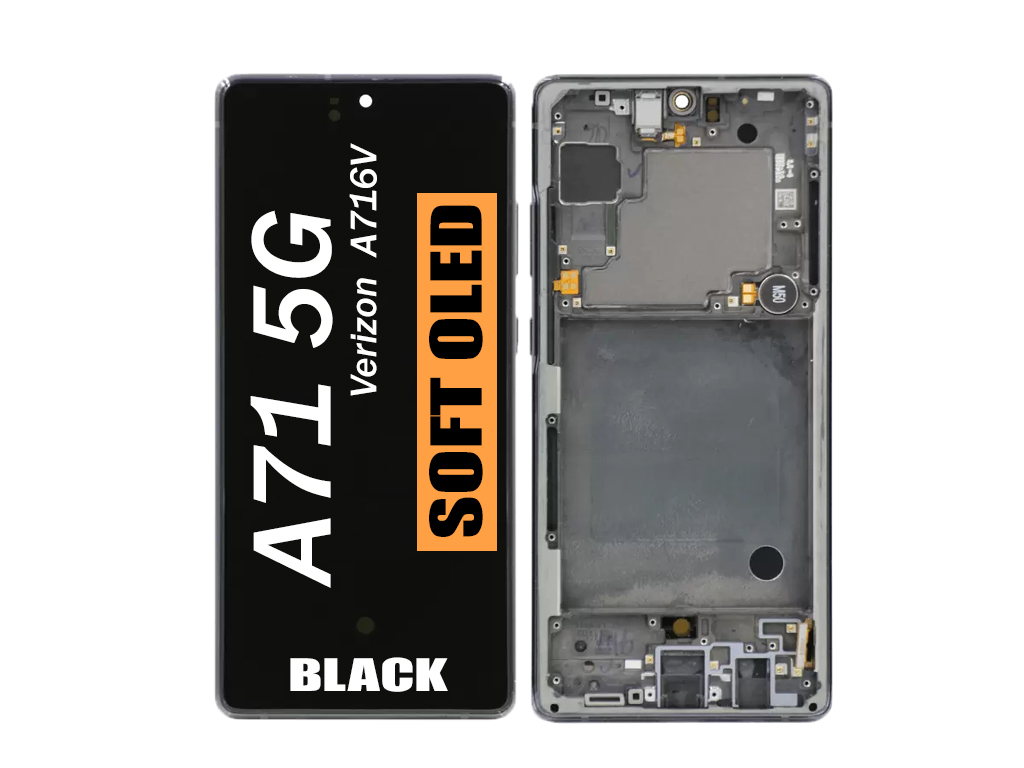 SAMSUNG A71 5G LCD OLED QUALITY VERIZON (A716V) (BLACK)