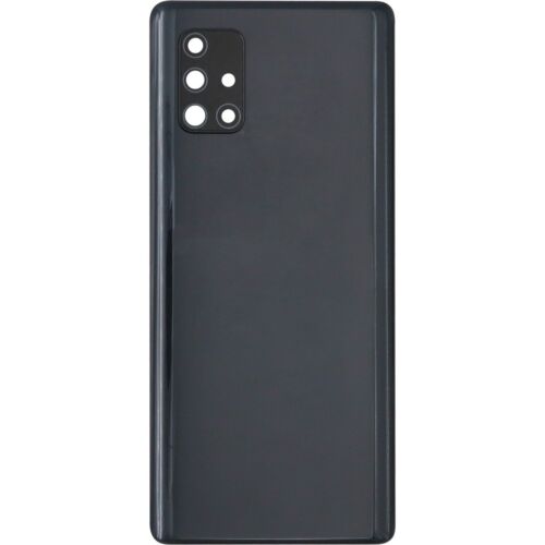 SAMSUNG A71 5G BACK DOOR BLACK (NO LOGO)