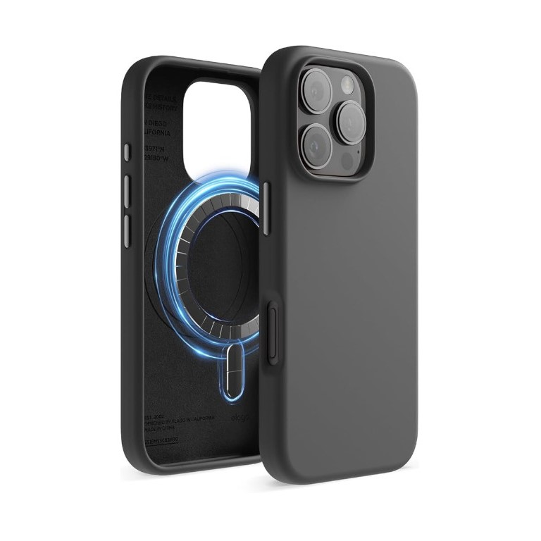 iPhone 7/8/SE Silicone Case With Magsafe | Black