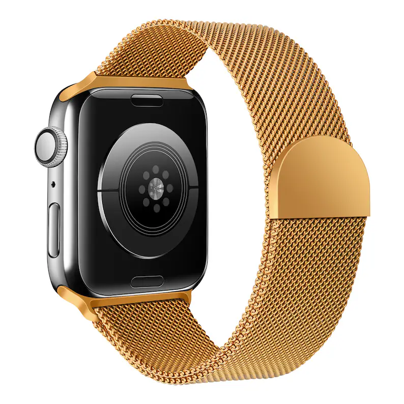 Apple Watch Size 42/44/45/49MM  | (Gold) Milan Magnetic Watch Band