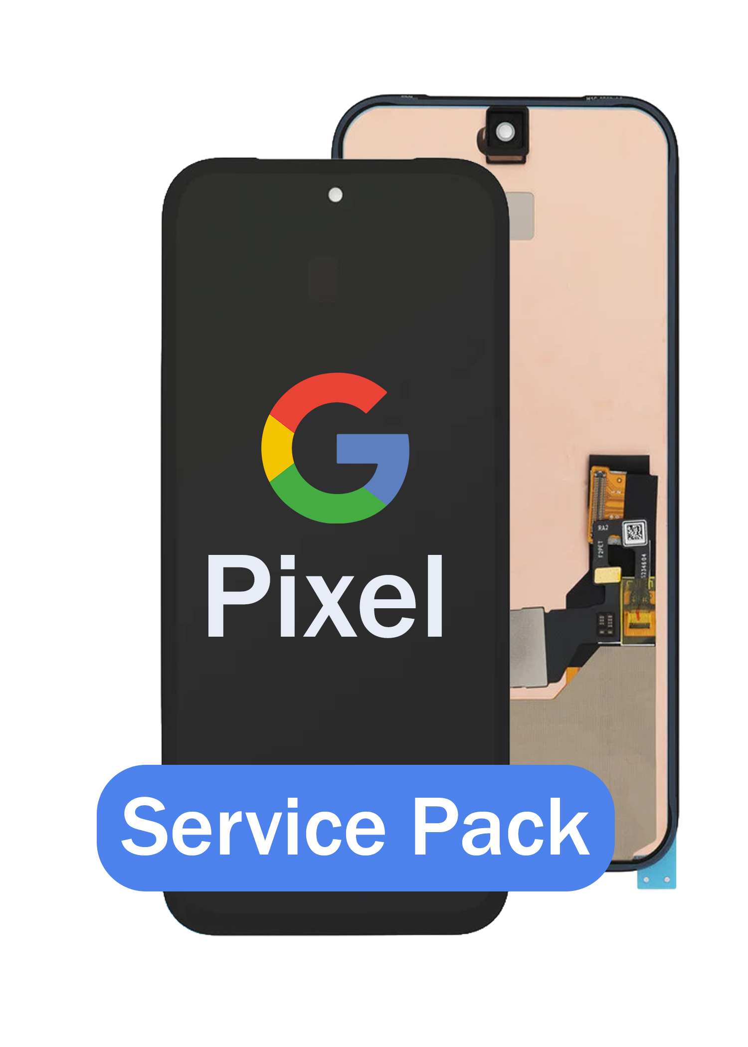 GOOGLE PIXEL 3A XL OLED LCD WITHOUT FRAME( SERVICE PACK)