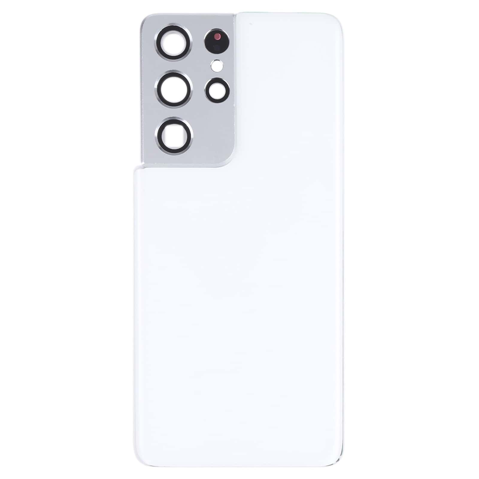 SAMSUNG S21 ULTRA BACK DOOR WHITE (NO LOGO)