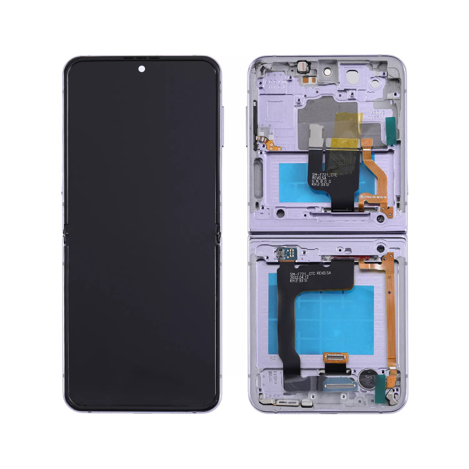 SAMSUNG Z FLIP 4 5G  INNER LCD (REFURBISHED) (PURPLE)