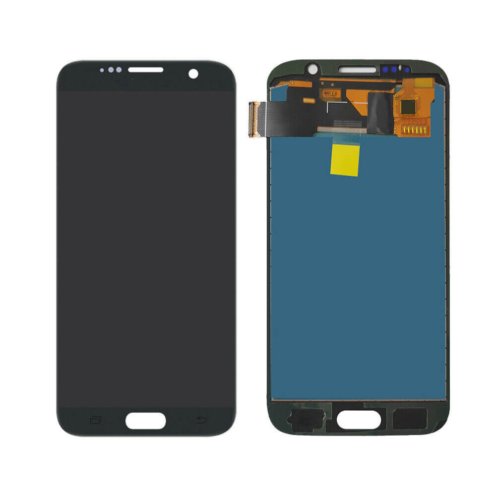 SAMSUNG S7 (G930) (LCD/TFT ASSEMBLY WITH FRAME) (BLACK)