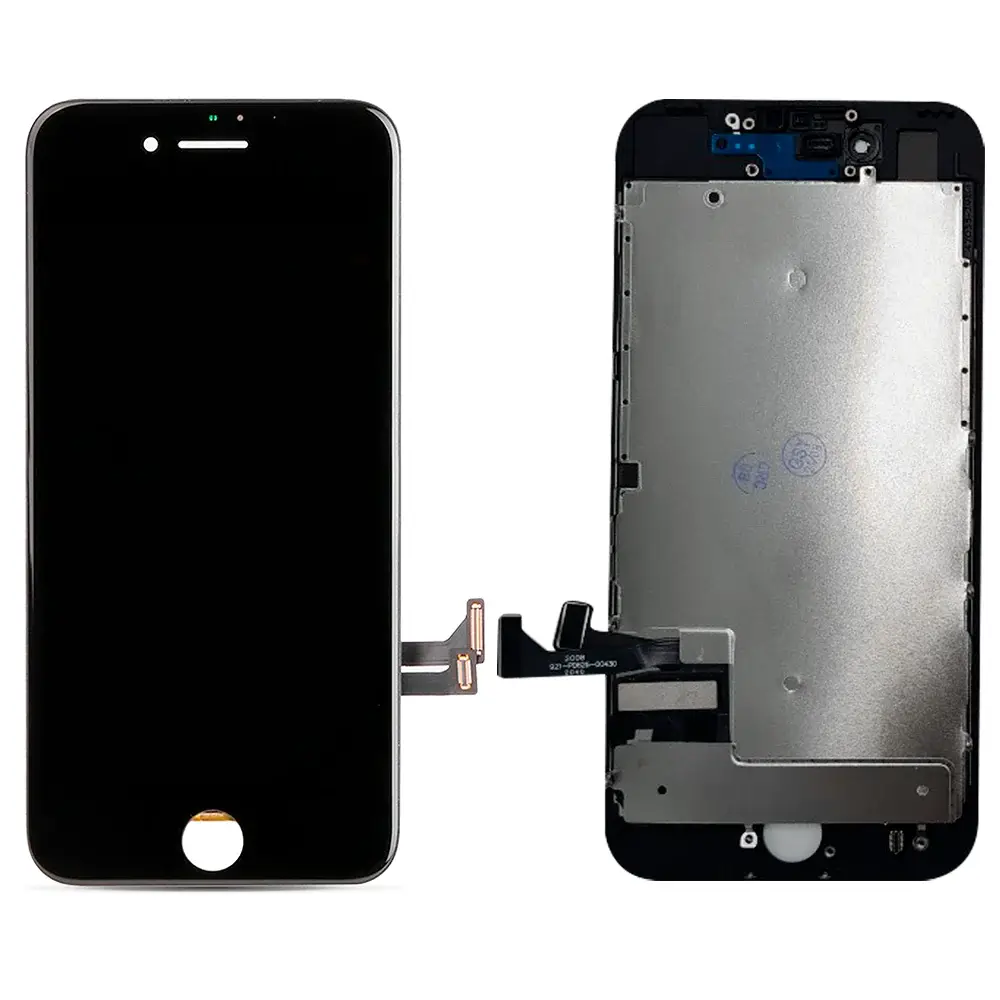 Vision - iPhone 8g lcd screen with frame Black
