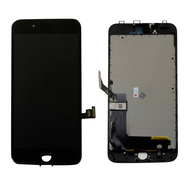 Vision - iPhone 8 plus lcd screen with frame Black
