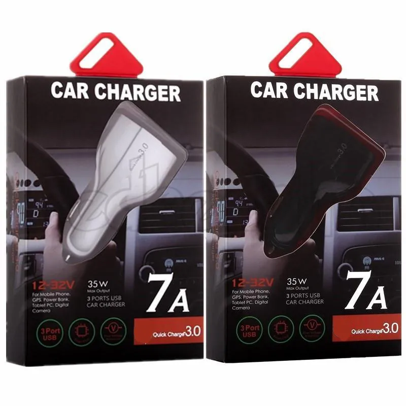 7A CAR CHARGER 35W 3.0 QUICK CHARGE