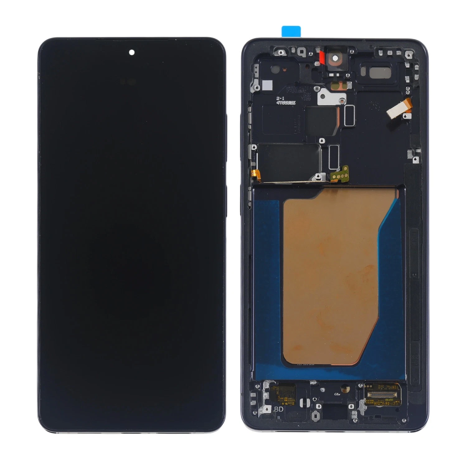 Samsung S26 5G (S942) - Refurbished OLED Assembly With Frame (Black)