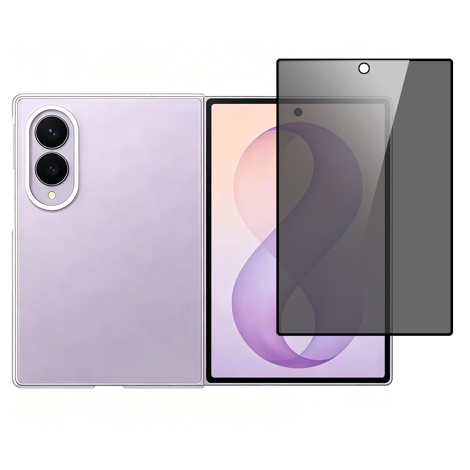 Samsung Z Fold 8 Privacy Tempered