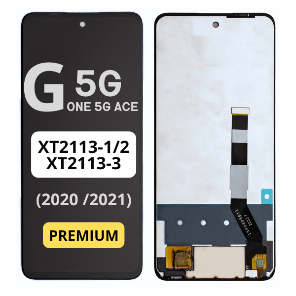 MOTO G 5G (XT2113-3 / 2020) / ONE 5G ACE (XT2113-1/2 / 2021) LCD ASSEMBLY WITHOUT FRAME
