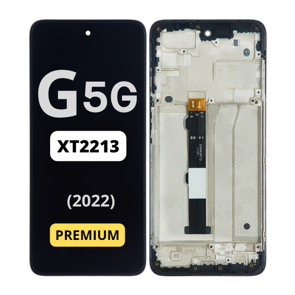 MOTO G 5G (XT2213 / 2022) LCD ASSEMBLY WITH FRAME